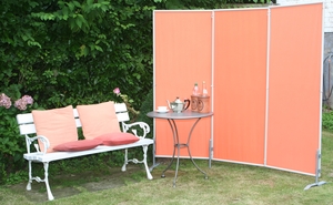 Standfester Sichtschutz Paravent fr InDoor und OutDoor
