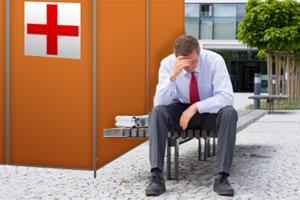 Erste-Hilfe-Bereich sichern
