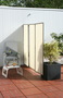 Umkleide (5) Quadrat -  InDoor & OutDoor mit Fuplatten Paravent stabilisiert