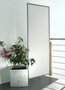 Werbewand an Balkongelnder ber 2x Wand-Clip an Brett 