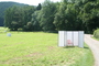 Umkleide fr Sportveranstaltungen im Freien als Sichtschutz und Windschutz
