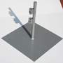 Umkleide (5) Quadrat -  InDoor & OutDoor mit Fuplatten Paravent stabilisiert