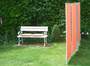 Windschutz im Garten mit windstabilem Sichtschutz Paravent