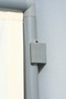 Wandbefestigung Paravent ber Wand-Clips - hier die obere Position gezeig tmit Halterasten